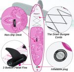Premium Stand Up Paddle Board, Yoga Board with Durable SUP Accessories & Carry Bag | Wide Stance, Surf Control, Non-Slip Deck, Leash, Paddle and Pump for Youth & Adult - Image 73