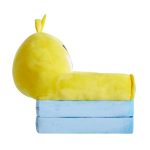 Pinkfong Baby Shark Blue Polyester Comfortable Plush 2-in-1 Flip Out Chair - Image 5